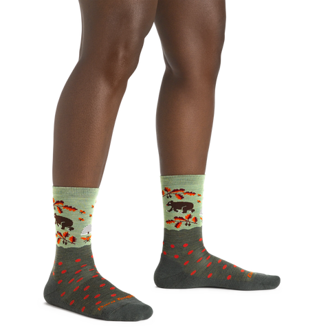 Women's Wild Life Crew Lightweight Lifestyle Socks