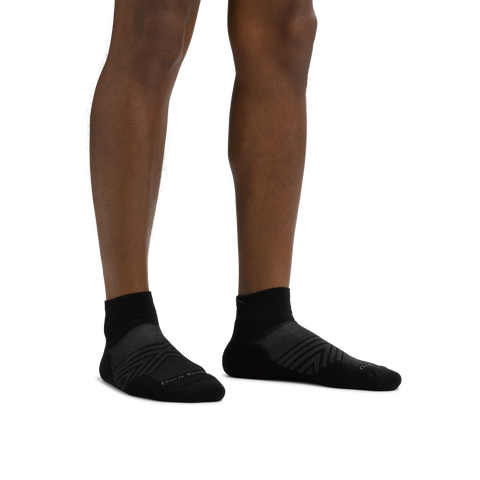 Men's Coolmax® Run Quarter Ultra-Lightweight Running Socks