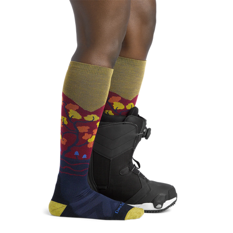 Women's Enchanted Over-the-Calf Midweight Ski & Snowboard Socks