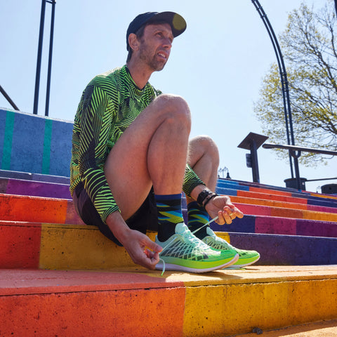 Men's Bolt Micro Crew Ultra-Lightweight Running Socks