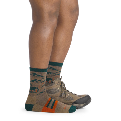 Men's Hike Hike Hut Micro Crew Midweight Hiking Socks-Last Chance