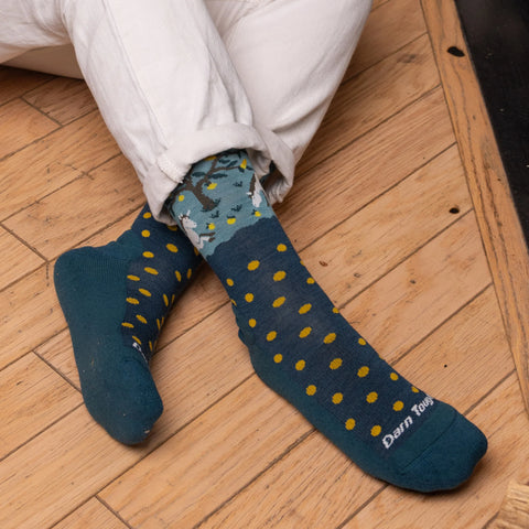 Women's Wild Life Crew Lightweight Lifestyle Socks