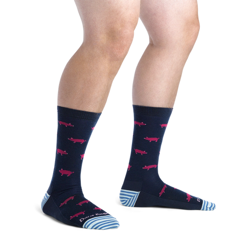 Men's Truffle Hog Crew Lightweight Lifestyle Socks