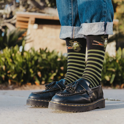 Men's Animal Haus Crew Lightweight Lifestyle Socks