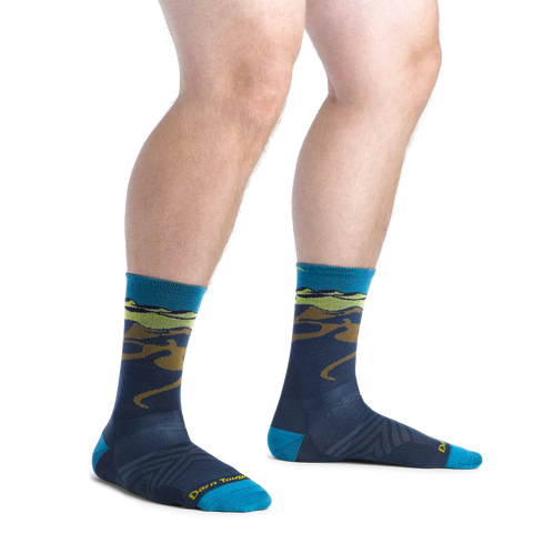 Men's Ridge Runner Micro Crew Ultra-Lightweight Running Socks