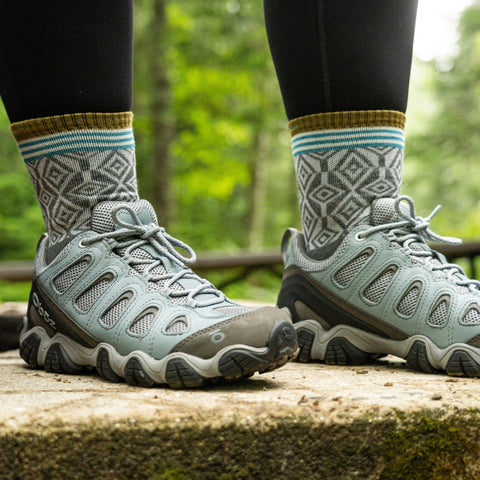 Women's Sobo Micro Crew Lightweight Hiking Socks- Last Chance