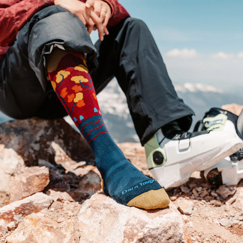 Women's Enchanted Over-the-Calf Midweight Ski & Snowboard Socks
